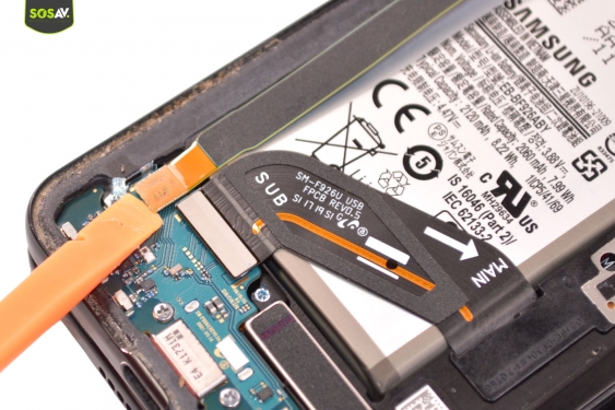 Guide photos remplacement batterie principale Galaxy Z Fold 3 (Etape 12 - image 1)