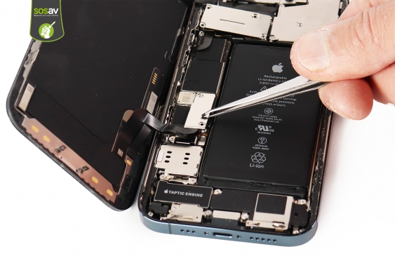Guide photos remplacement batterie iPhone 12 Pro (Etape 7 - image 2)