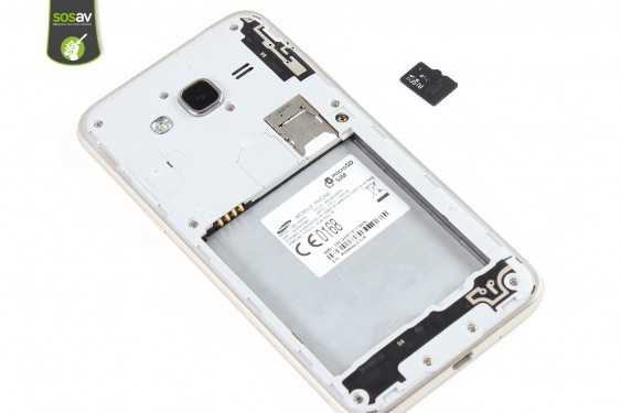 Guide photos remplacement châssis interne Samsung Galaxy J3 2016 (Etape 4 - image 4)