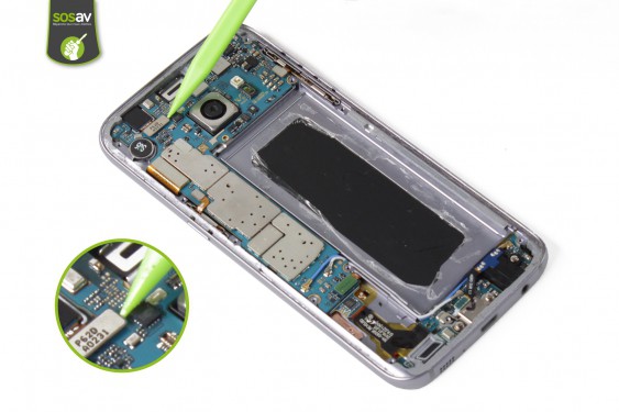 Guide photos remplacement carte mère Samsung Galaxy S7 (Etape 17 - image 2)