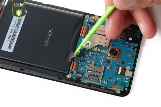 Guide photos remplacement connecteur de charge Wiko Tommy 2 Plus (Etape 10 - image 2)