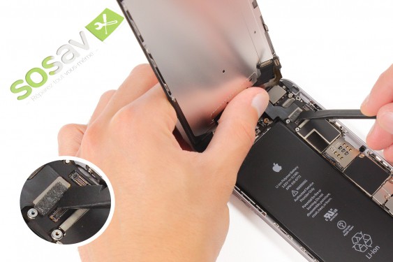 Guide photos remplacement bouton power iPhone 6 Plus (Etape 7 - image 1)