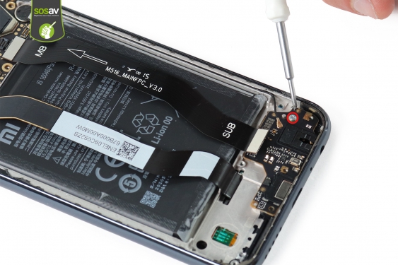 Guide photos remplacement connecteur de charge Redmi Note 8T (Etape 13 - image 1)