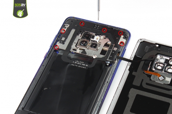 Guide photos remplacement batterie Huawei Mate 20 (Etape 7 - image 1)