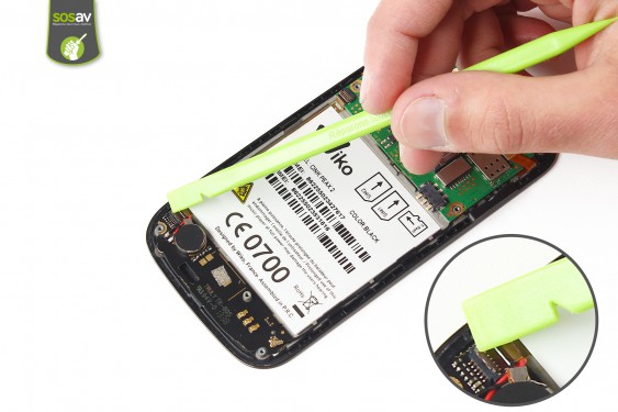 Guide photos remplacement connecteur de charge Wiko Cink Peax 2 (Etape 8 - image 4)