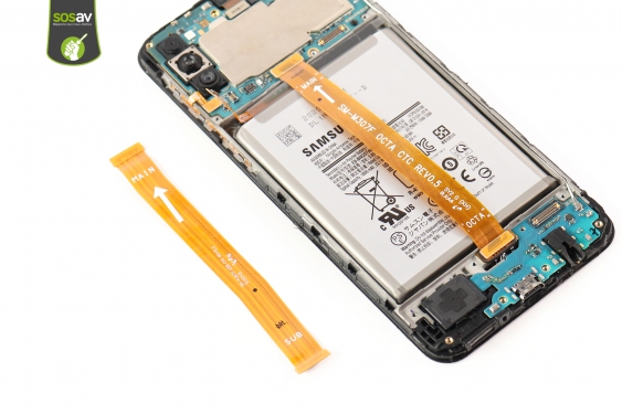 Guide photos remplacement nappe connecteur de charge Galaxy M21 (Etape 13 - image 1)