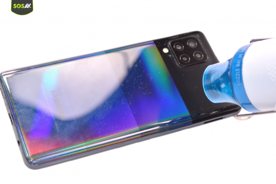 Guide photos remplacement vitre arrière Galaxy A42 5G (Etape 4 - image 1)