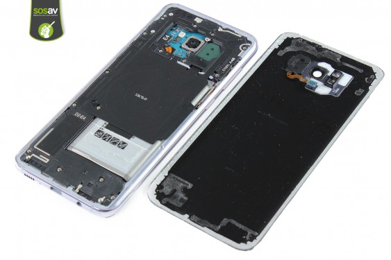Guide photos remplacement vitre arrière Samsung Galaxy S8+ (Etape 7 - image 1)
