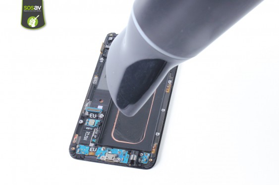 Guide photos remplacement connecteur de charge Samsung Galaxy S6 Edge + (Etape 23 - image 2)