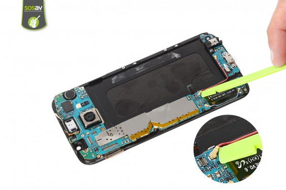 Guide photos remplacement haut-parleur interne/led infrarouge Samsung Galaxy S6 (Etape 13 - image 3)