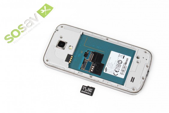 Guide photos remplacement haut-parleur interne Samsung Galaxy S4 mini (Etape 9 - image 4)