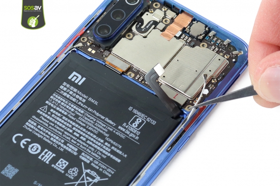 Guide photos remplacement câble interconnexion droit Xiaomi Mi 9 (Etape 16 - image 1)