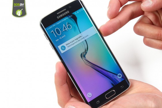 Guide photos remplacement ecran complet Samsung Galaxy S6 Edge (Etape 1 - image 1)