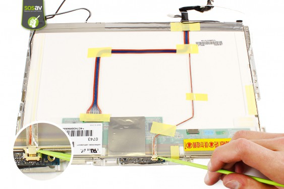 Guide photos remplacement webcam Macbook Core 2 Duo (A1181 / EMC2200) (Etape 35 - image 3)