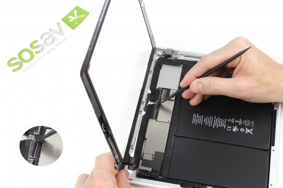 Guide photos remplacement connecteur de charge iPad 4 WiFi (Etape 17 - image 2)