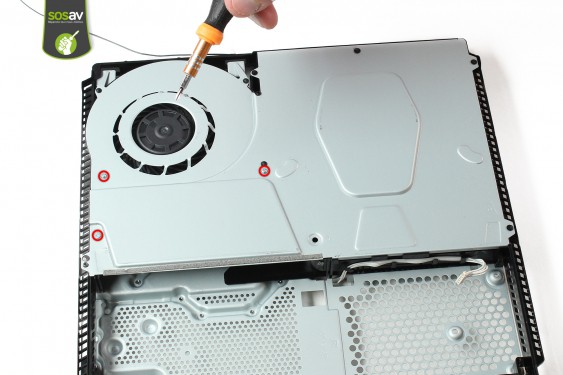 Guide photos remplacement ventilateur Playstation 4 Slim (Etape 35 - image 2)