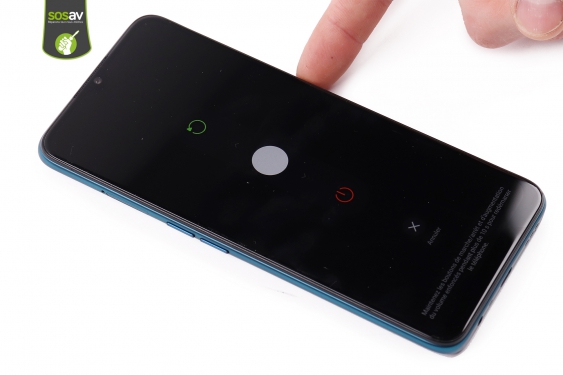 Guide photos remplacement haut-parleur interne Oppo A9 (2020) (Etape 1 - image 1)