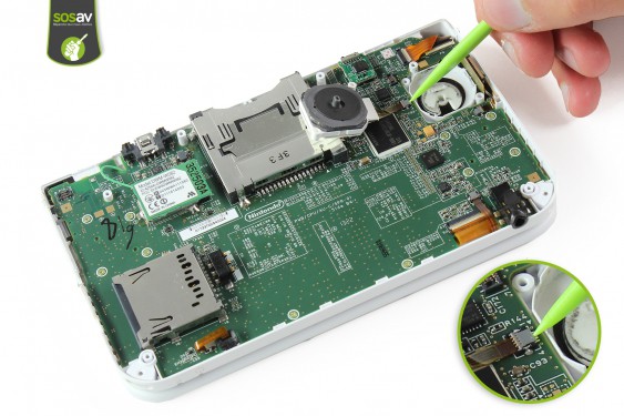 Guide photos remplacement antenne wifi Nintendo 3DS XL (Etape 18 - image 1)