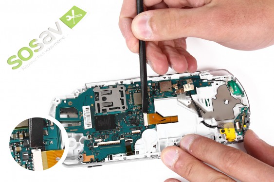 Guide photos remplacement carte mère PSP 3000 (Etape 44 - image 1)