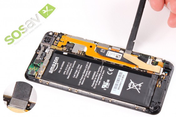 Guide photos remplacement teardown Firephone (Etape 7 - image 3)