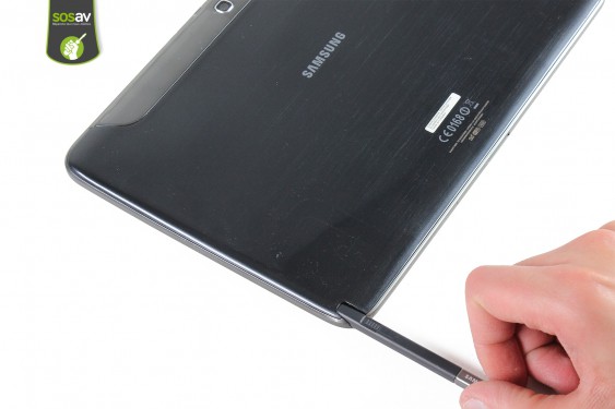 Guide photos remplacement capteur du stylet Galaxy Note 10.1 (Etape 2 - image 2)