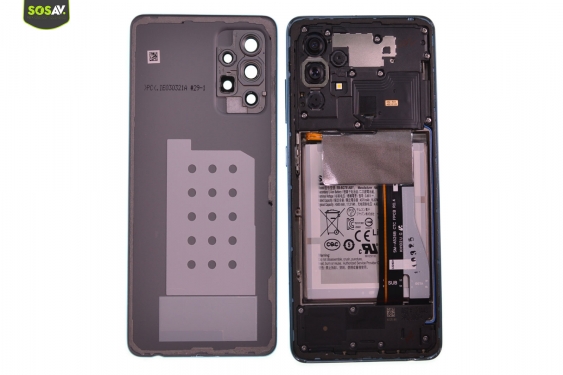 Guide photos remplacement batterie Galaxy A52 (Etape 3 - image 5)