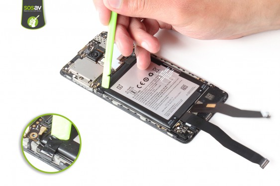 Guide photos remplacement batterie OnePlus 3 (Etape 13 - image 1)