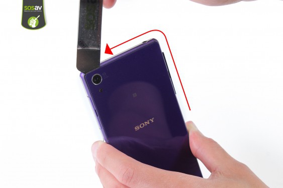 Guide photos remplacement antenne gsm Xperia Z2 (Etape 4 - image 1)