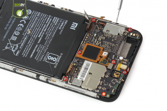 Guide photos remplacement carte mère Xiaomi Mi A1 (Etape 16 - image 1)