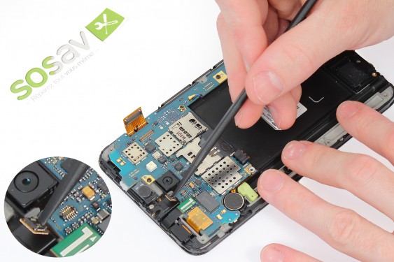 Guide photos remplacement prise jack + haut-parleur interne  (Etape 14 - image 3)