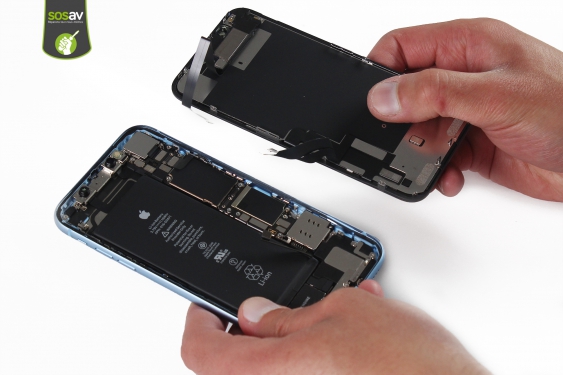 Guide photos remplacement démontage complet iPhone XR (Etape 5 - image 3)