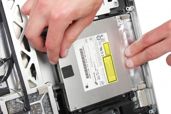 Guide photos remplacement lecteur superdrive (lecteur/graveur dvd) iMac 27" fin 2009 (EMC 2309 et 2374) (Etape 23 - image 1)