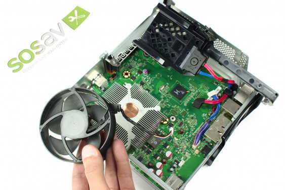 Guide photos remplacement ventilateur Xbox 360 S (Etape 42 - image 4)