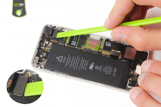 Guide photos remplacement bouton power iPhone 5S (Etape 10 - image 3)