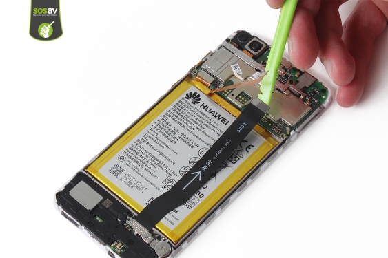 Guide photos remplacement vibreur Huawei P Smart (Etape 11 - image 2)