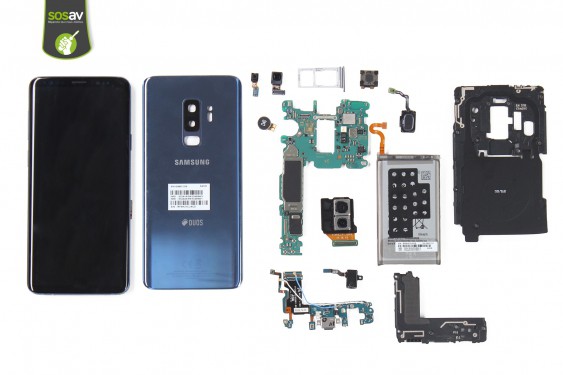 Guide photos remplacement démontage complet Galaxy S9+ (Etape 17 - image 1)