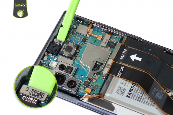 Guide photos remplacement haut-parleur interne Galaxy Note 10+ (Etape 12 - image 1)