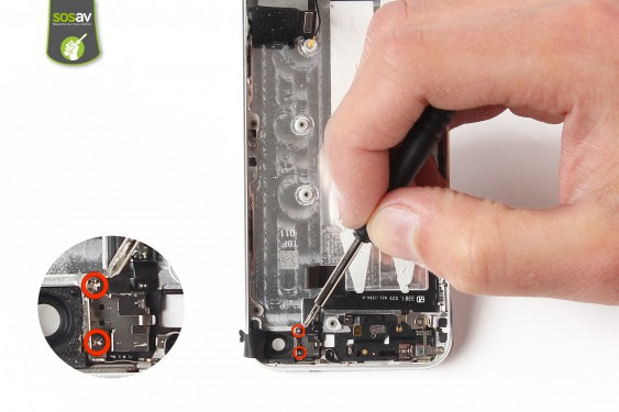 Guide photos remplacement nappe power, vibreur & volume iPhone 5S (Etape 23 - image 1)