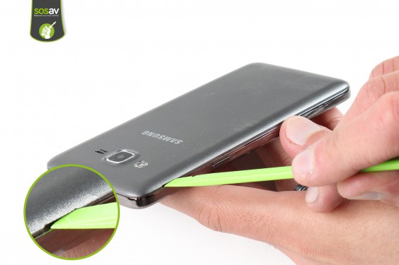 Guide photos remplacement châssis interne Samsung Galaxy Grand Prime (Etape 2 - image 1)