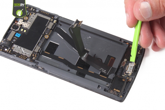 Guide photos remplacement connecteur de charge OnePlus One (Etape 15 - image 2)