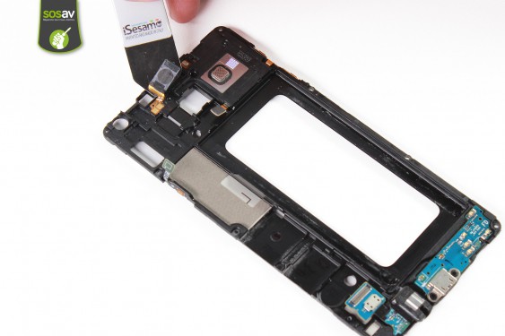 Guide photos remplacement haut-parleur interne Samsung Galaxy A7 (Etape 33 - image 4)