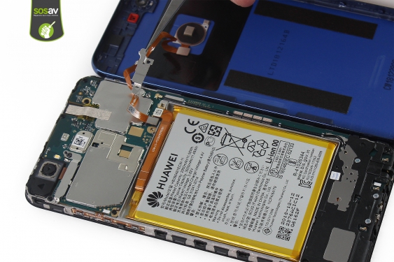 Guide photos remplacement vibreur Huawei Y7 2018 (Etape 7 - image 3)