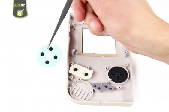 Guide photos remplacement flèche directionnelle Game Boy (Etape 9 - image 3)