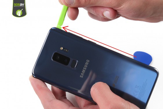 Guide photos remplacement caméra avant Galaxy S9+ (Etape 4 - image 3)