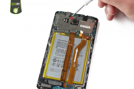 Guide photos remplacement haut-parleur interne Huawei Mate 8 (Etape 11 - image 1)