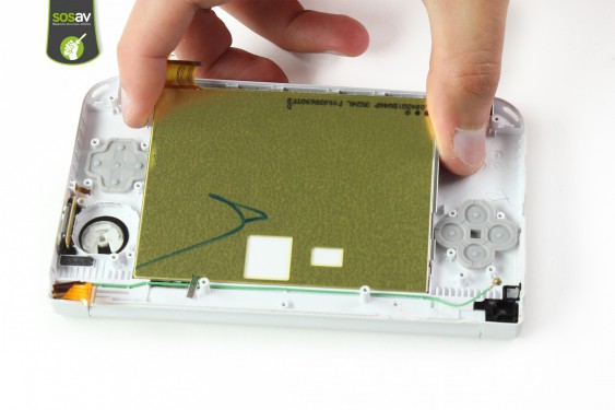 Guide photos remplacement ecran lcd (ecran du bas) Nintendo 3DS XL (Etape 35 - image 3)