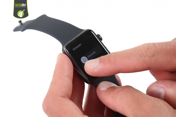 Guide photos remplacement batterie Apple watch series 3 - 42mm (Etape 1 - image 2)