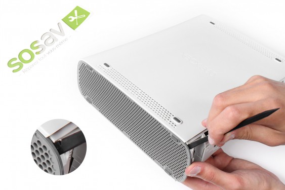 Guide photos remplacement bouton d'éjection du lecteur dvd Xbox 360 (Etape 10 - image 1)