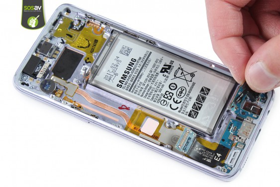 Guide photos remplacement connecteur de charge Samsung Galaxy S8  (Etape 27 - image 3)