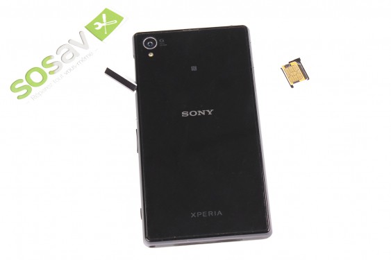 Guide photos remplacement carte sim Xperia Z1 (Etape 4 - image 1)